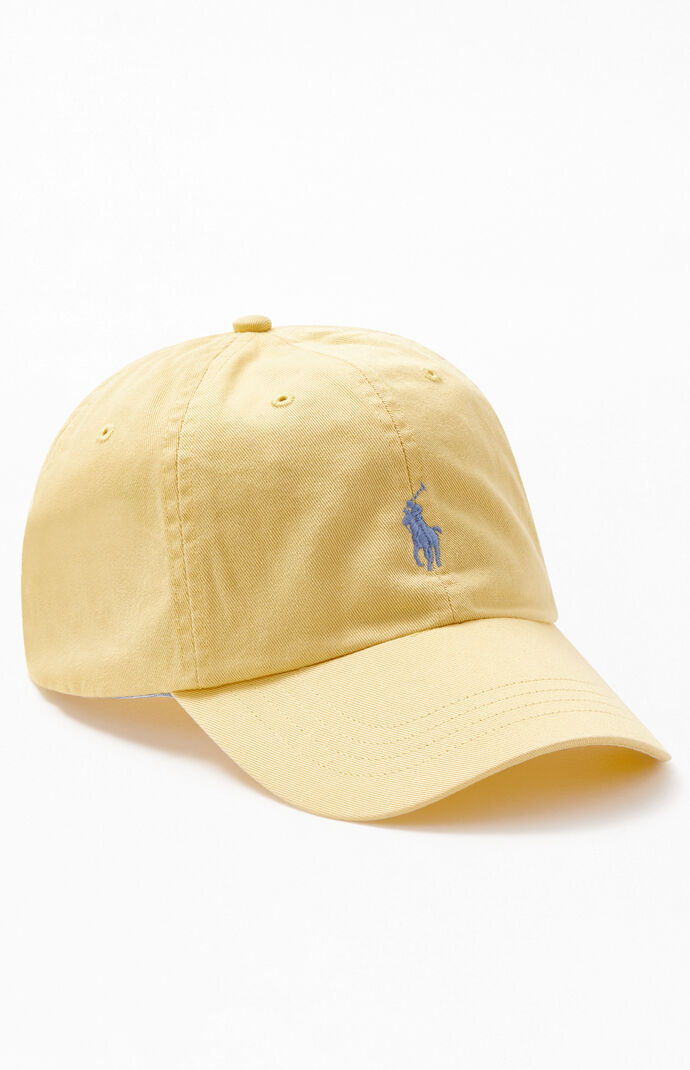 polo hat yellow