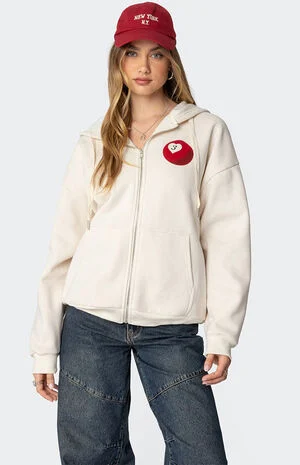 Magic 3 Oversized Zip Up Hoodie image number 1