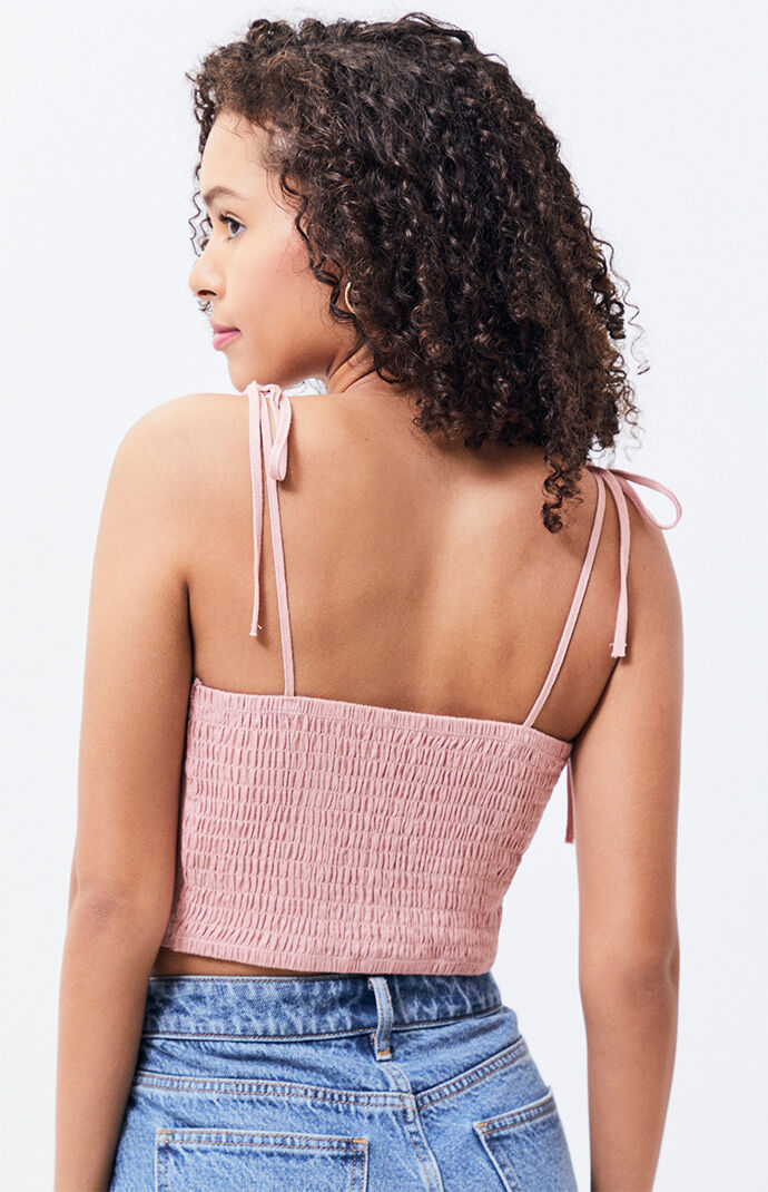 Lace-Up Tank Top