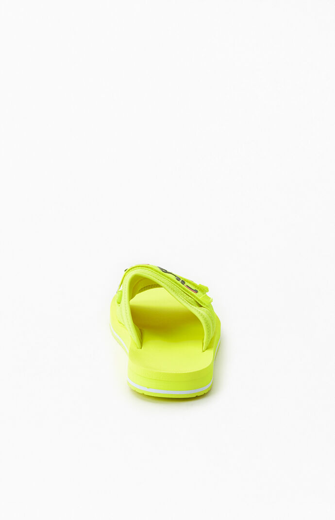 Neon Utility Slide Sandals