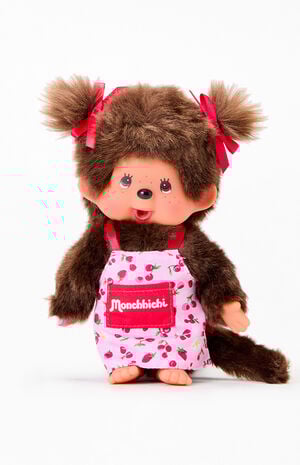 Brown&nbsp;Flower Apron Girl Plush image number 1