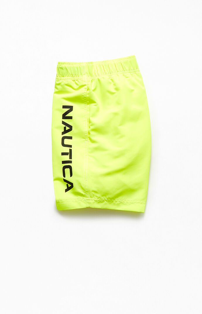 Neon Buckle 16" Swim Trunks