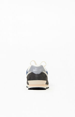 Kids Black 574 Shoes image number 3