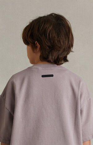 Kids Faded Mauve Campus &rsquo;90s Short Sleeve T-Shirt image number 5