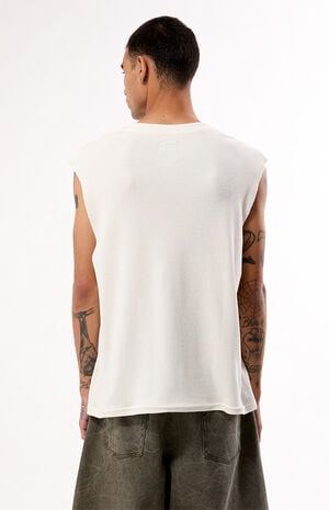 Moments Fade Waffle Knit Tank Top image number 4
