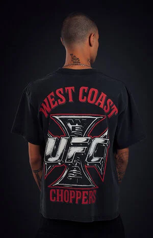 x UFC Black Core Logo T-Shirt image number 1