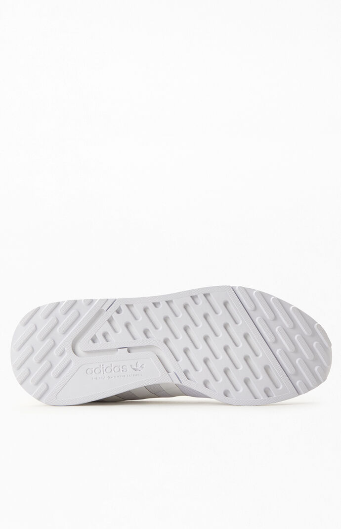 White Smooth Runner Sneakers