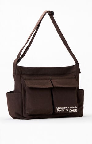 Pacific Sunwear Utility Crossbody Tote Bag image number 2