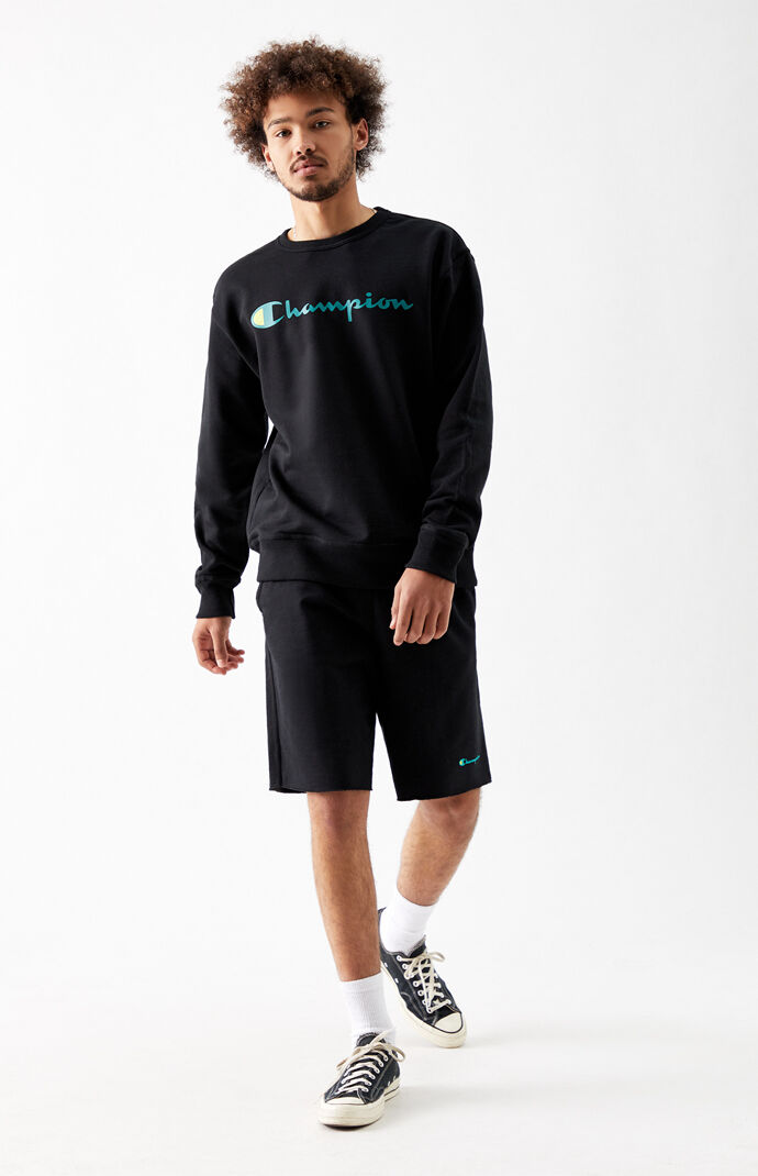 Script Crew Neck Sweatshirt