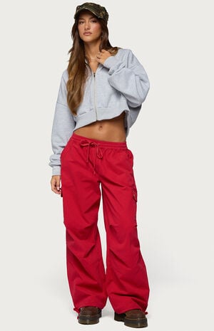Paskal Twill Baggy Parachute Pants image number 5