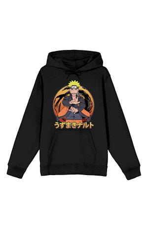 Naruto Shippuden Black Hoodie image number 1