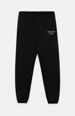 Women's Black Sweatpants image number 1