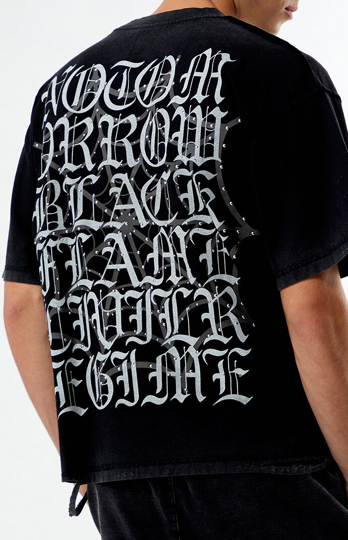 No Tomorrow x Civil Active Pain Ripped Oversized T-Shirt | Pacsun