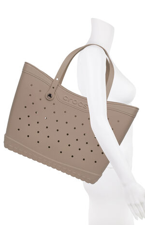 Taupe Large Classic Tote Bag image number 7