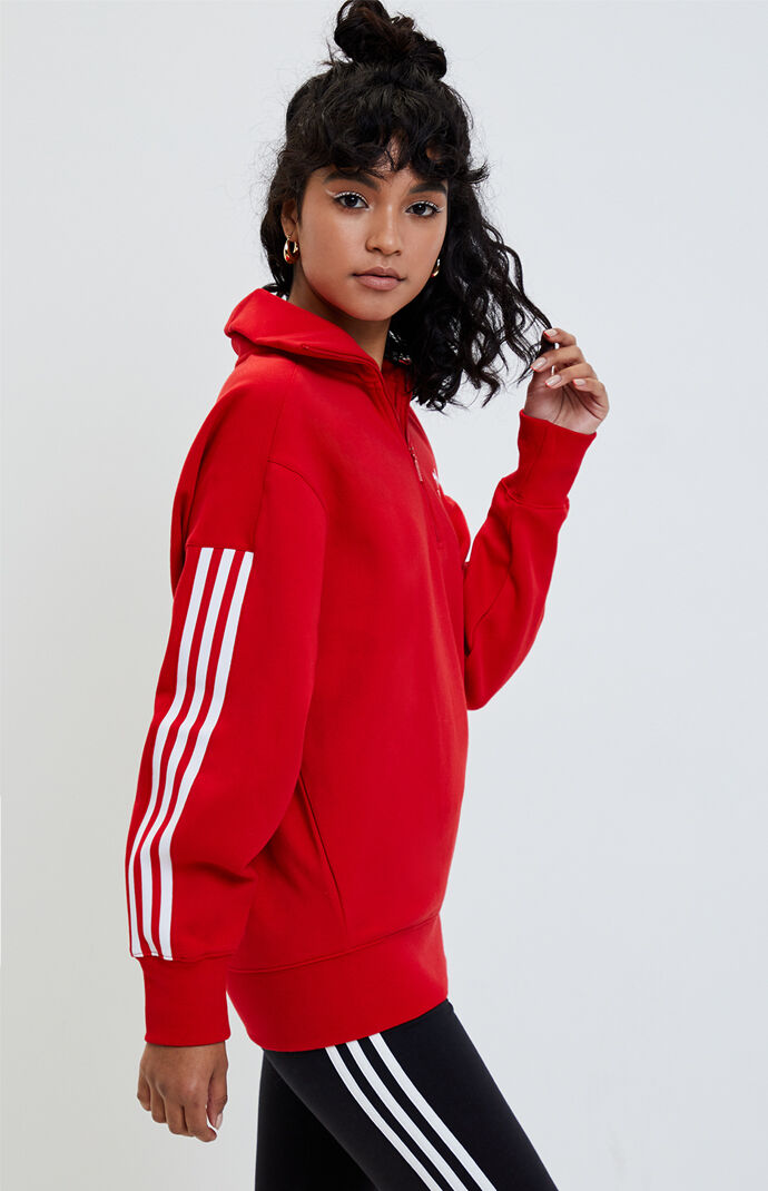 adidas half zip up