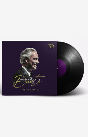 Andrea Bocelli Duets 30th Anniversary Vinyl Record image number 2