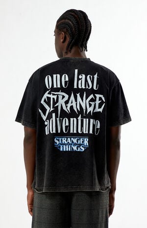 x Stranger Things Last Strange Adventure Rhinestone T-Shirt image number 3