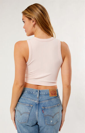 High Neck Seamless Tank Top image number 4