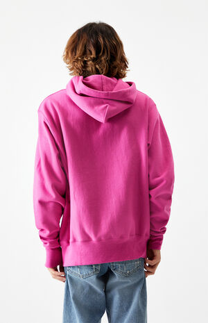 Mini C Reverse Weave Pullover Hoodie image number 3