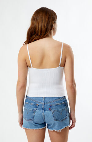 Cordelia Ribbed Tank Top image number 3