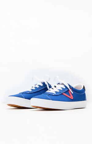 Kids Blue Sport Low Shoes image number 2