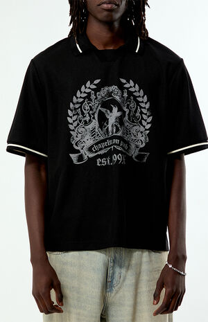 Black 199x Short Sleeve Soccer Jersey image number 4