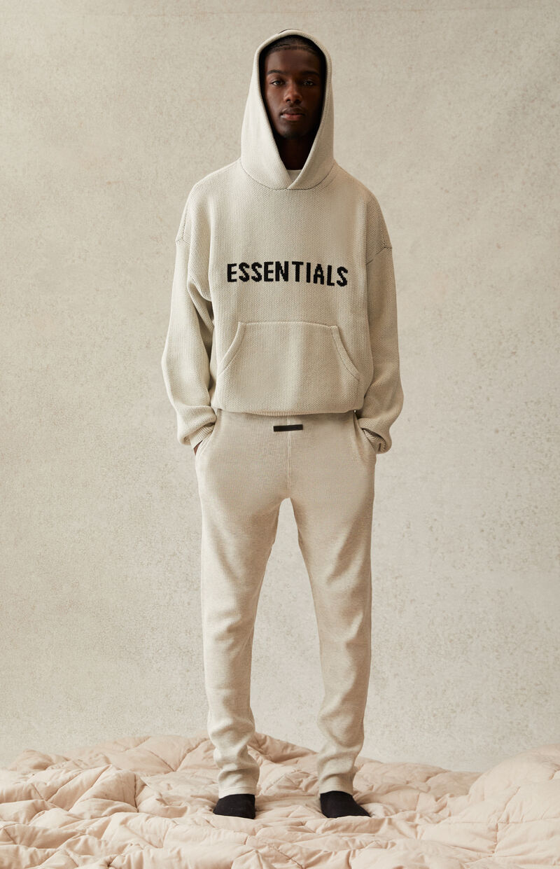 Essentials Oatmeal Thermal Pants