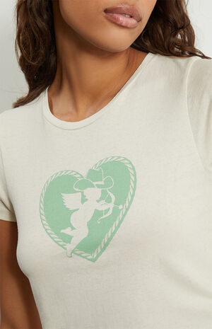 Angel Western Heart Baby T-Shirt image number 2