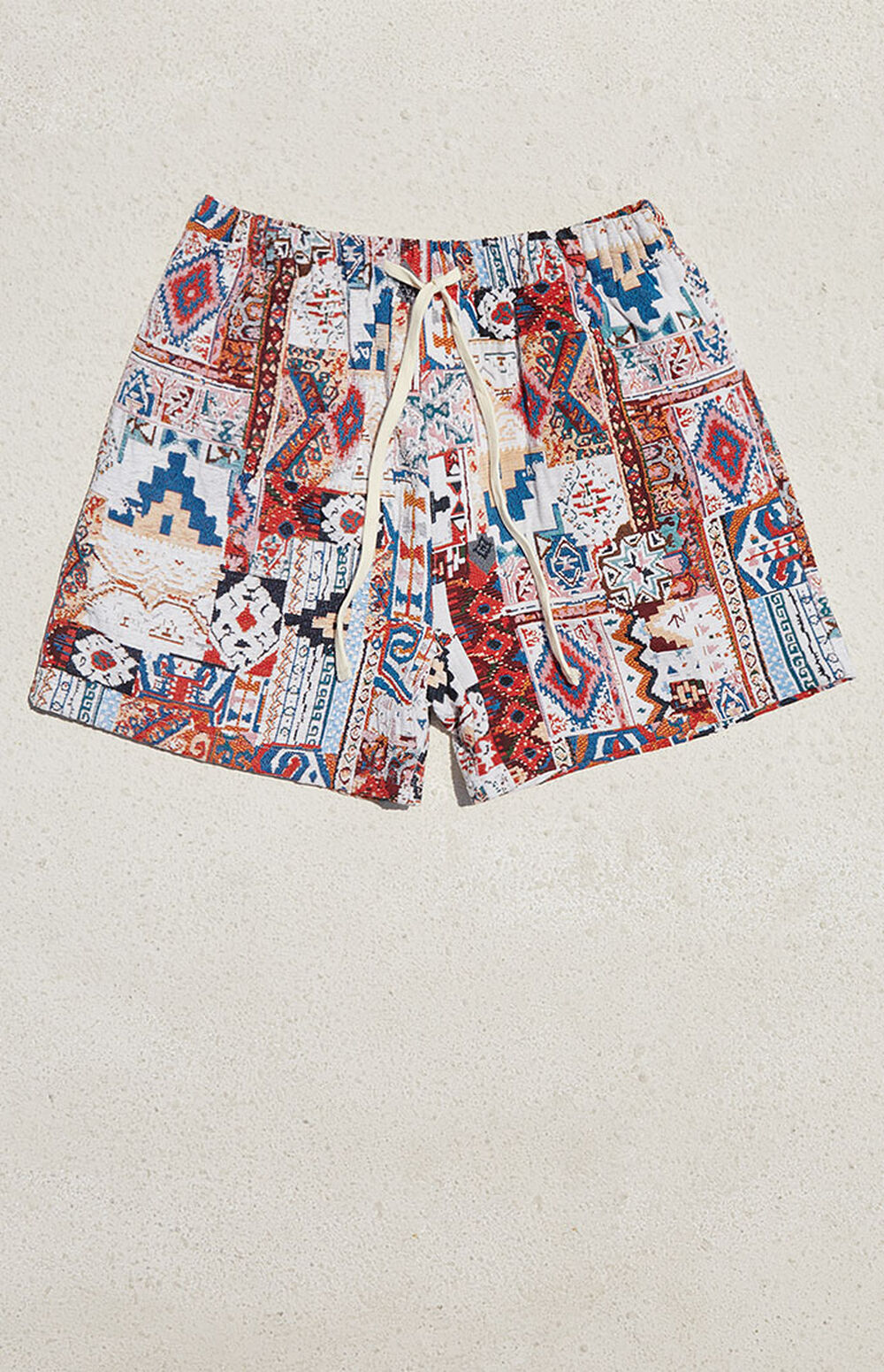 PacSun Multicolor Tapestry Twill Shorts | PacSun