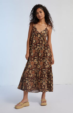 Cantabria Tiered Midi Dress image number 1