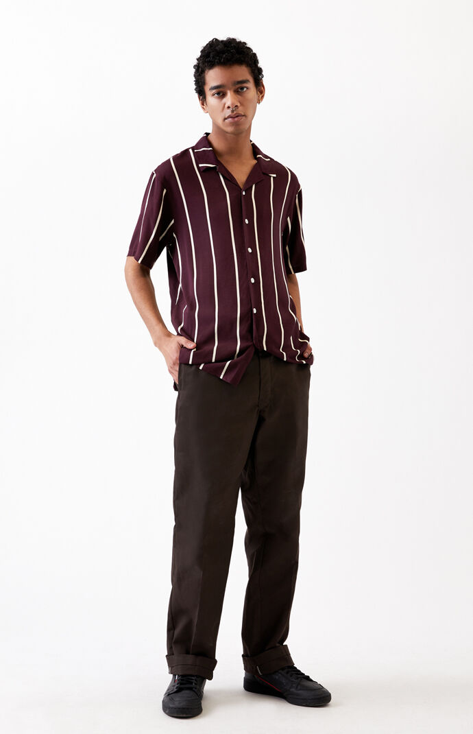 Cad Striped Camp Shirt