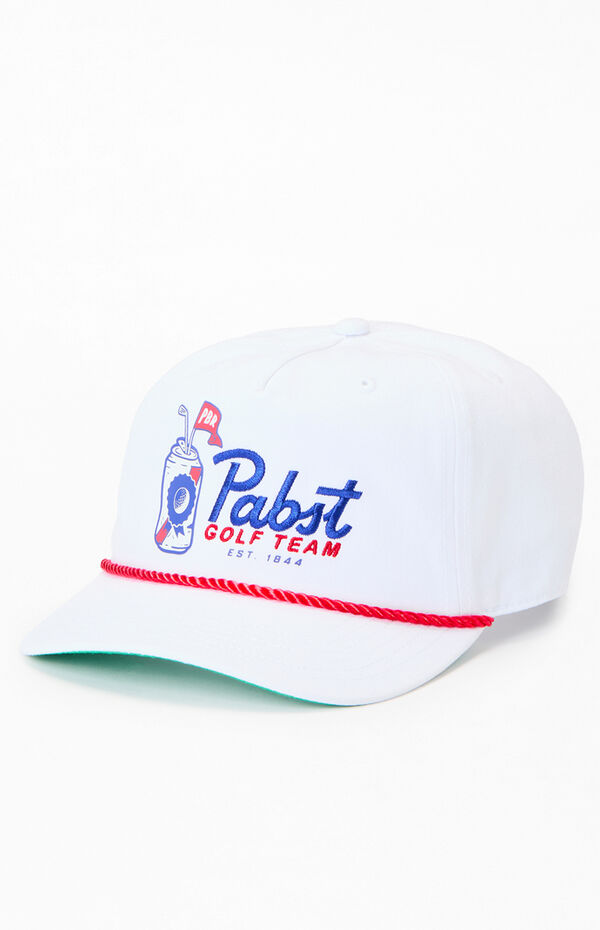 Pabst Blue Ribbon Golf Team Snapback Hat PacSun