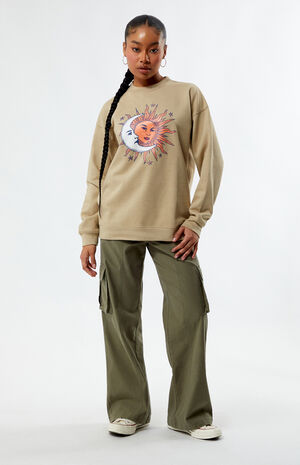 Sun & Moon Crew Neck Sweatshirt image number 4