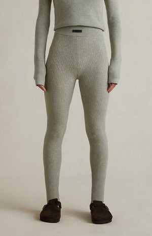 Women's Abbey Stone Waffle Knit Leggings image number 3
