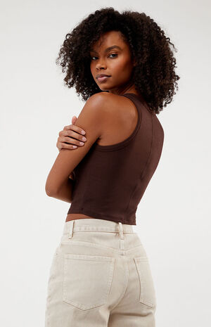 Queen Cropped Tank Top image number 4