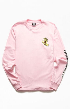Screaming Hand Long Sleeve T-Shirt image number 2