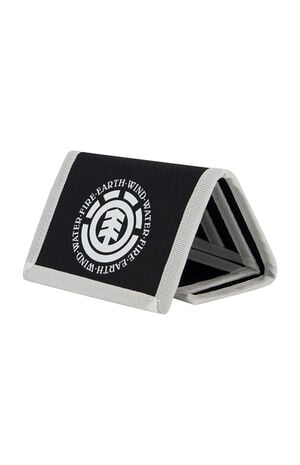 Black Tri-Fold Logo Wallet image number 5