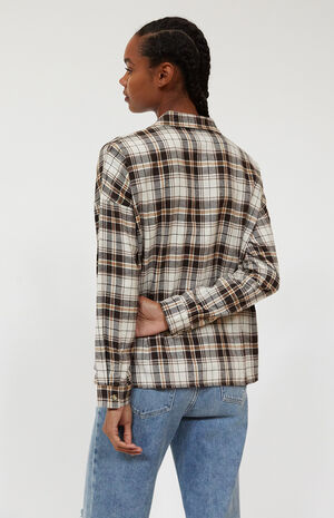 Flannel Boyfriend Shirt image number 4