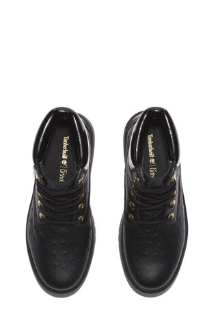 Women's Black Stone Street 6inch Lace-Up Waterproof Boots image number 2