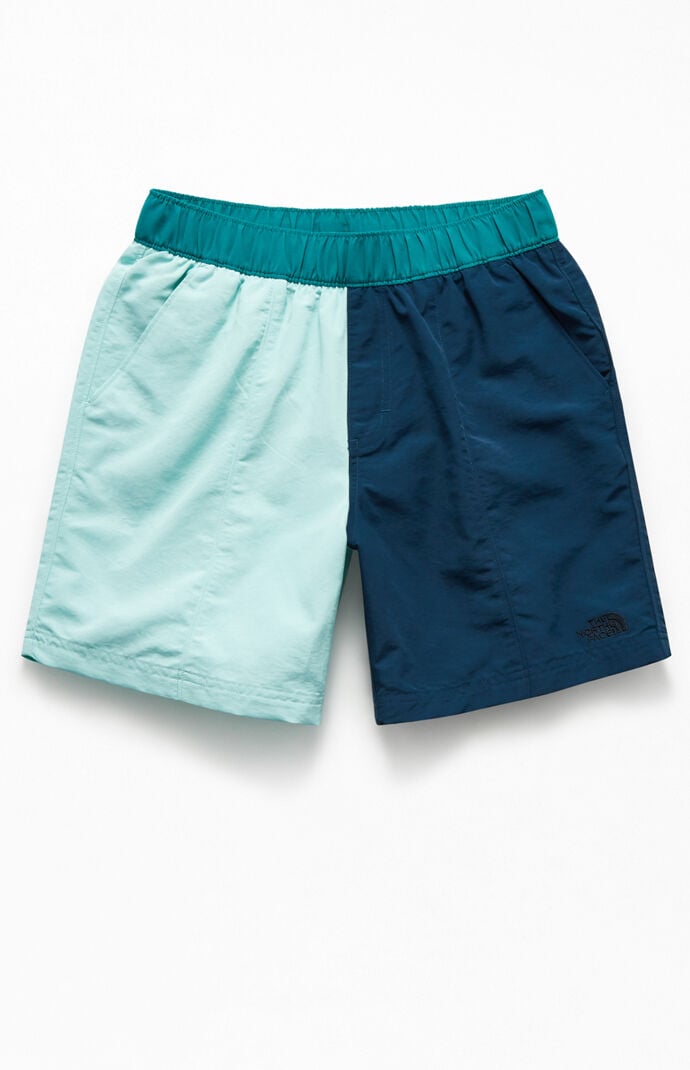 Green & Navy Class V 9" Pull-On Swim Trunks