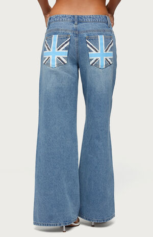 Uk Cutie Low Rise Baggy Jeans image number 3