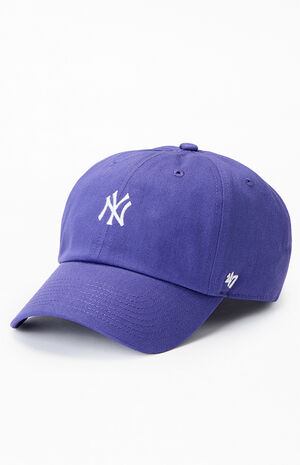 Blue NY Yankees Dad Hat image number 4