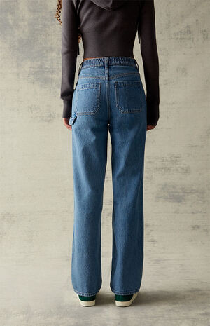 Medium Blue '90s Boyfriend Skate Jeans image number 4