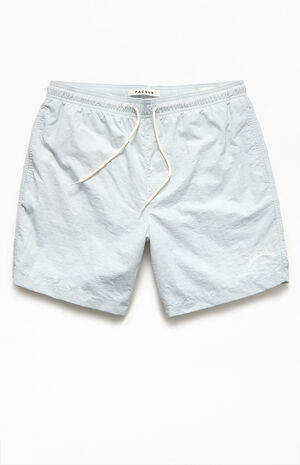 Collegiate Solid Swim Trunks image number 1