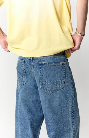 Dylan Baggy Jeans Medium Blue Wash image number 6