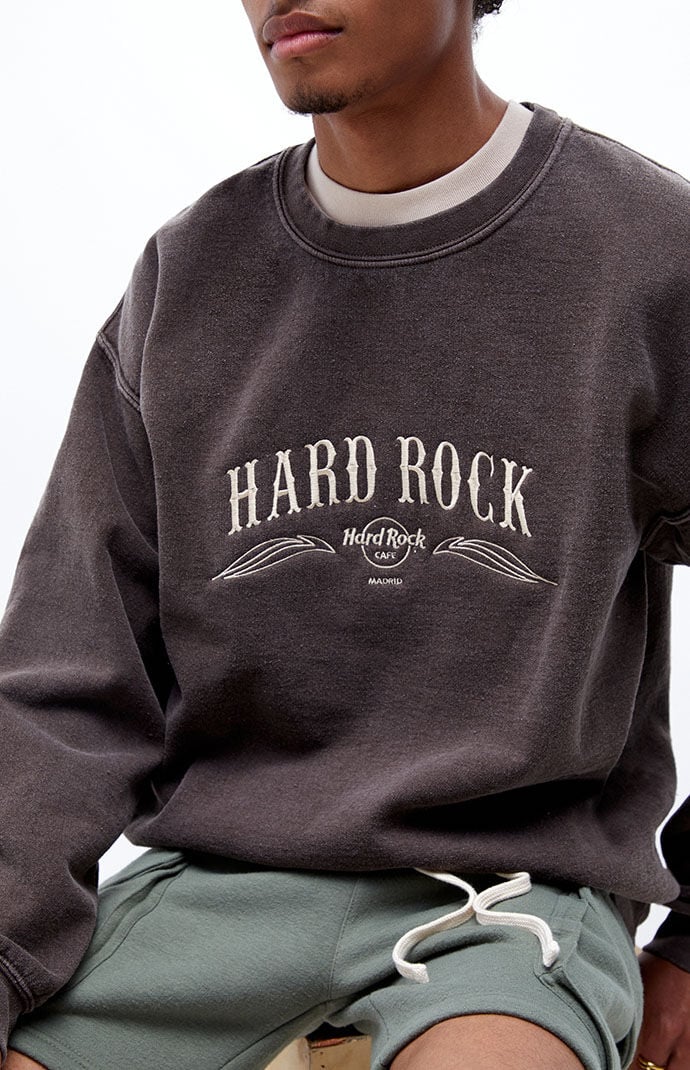 Hard rock outlet crew neck