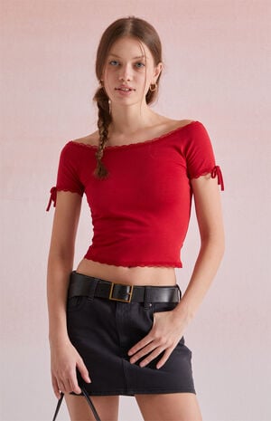 Paloma Off-The-Shoulder Top image number 1