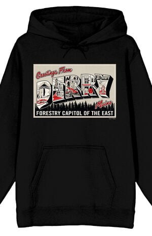 Welcome to Derry Greeting Hoodie image number 2