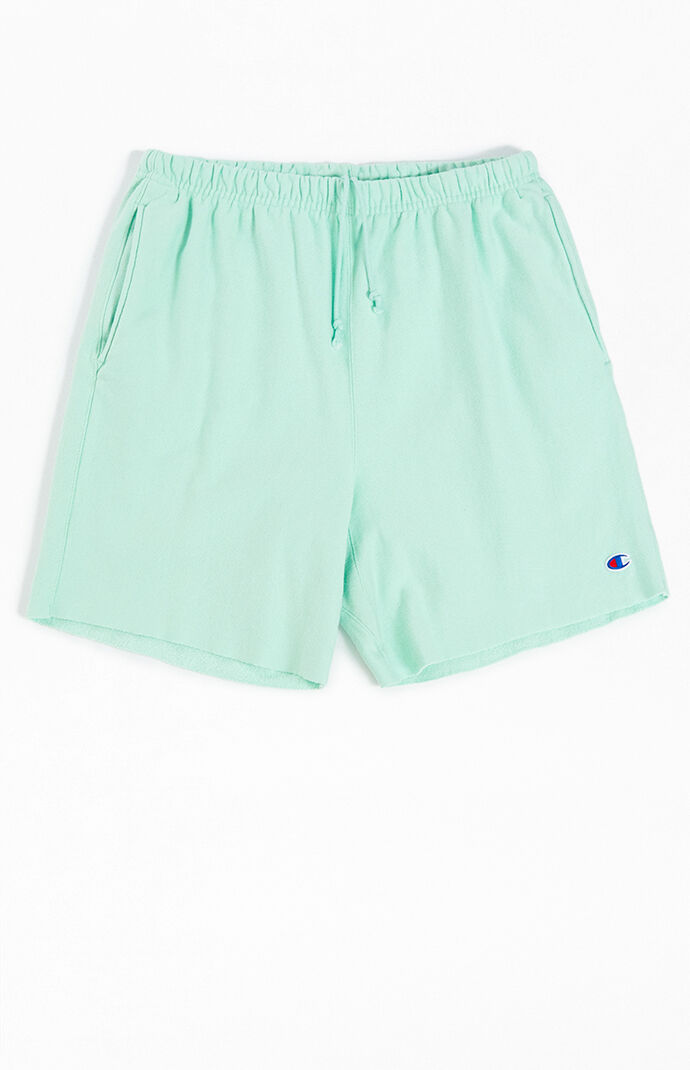 Champion Men s Sand Reverse Weave Cut Off Relay Shorts Size Small