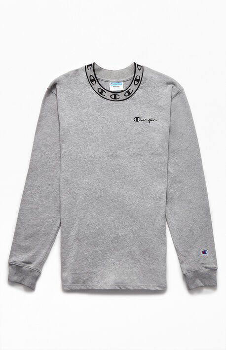 Jacquard Repeat C Long Sleeve T-Shirt